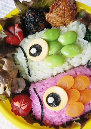 こいのぼり弁当(キャラ弁)-レシピのメイン写真