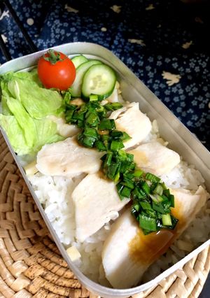 ソロキャンプ〜メスティン〜カオマンガイ-レシピのメイン写真