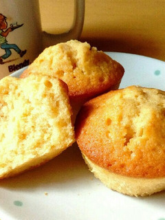 簡単マドレーヌ・カップケーキ-レシピのメイン写真