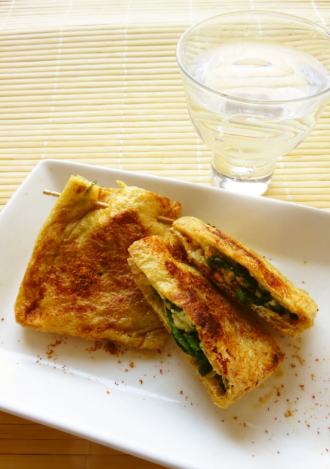 ☺簡単♪油揚げの青じそチーズ包み焼き☺-レシピのメイン写真