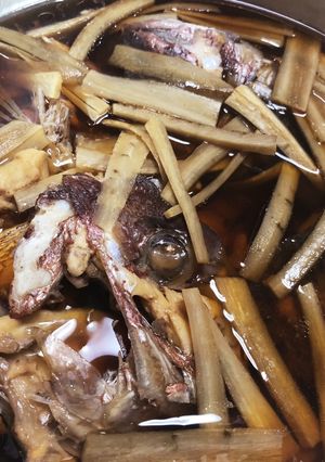 簡単！無添加！鯛の天然出汁！鯛のあら炊き-レシピのメイン写真