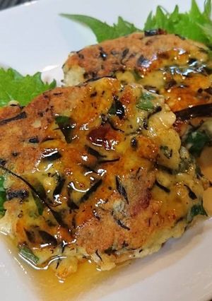 鶏胸肉の豆腐ハンバーグ×SHiBORO-レシピのメイン写真