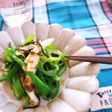 簡単☆ピーマンとちくわの塩昆布バター炒め