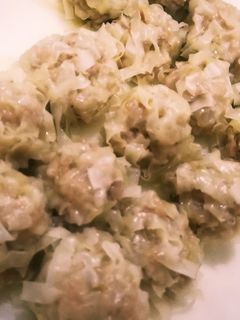 簡単!レンジで包まないシュウマイ!-レシピのメイン写真