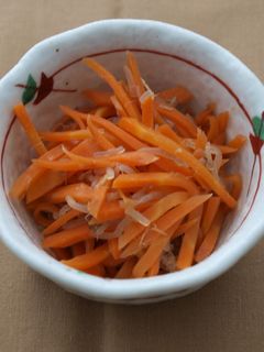 人参しりしり-レシピのメイン写真