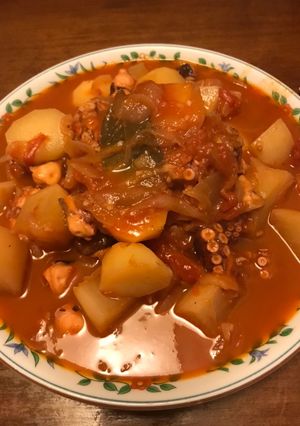 タコと大根のトマト煮-レシピのメイン写真