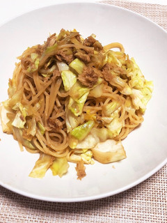 キャベツとツナの和風パスタ-レシピのメイン写真