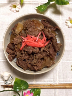 つゆだく牛丼-レシピのメイン写真