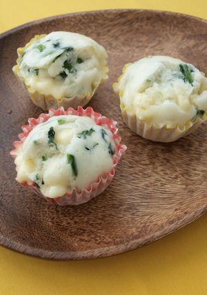 ほうれん草とチーズの蒸しパン-レシピのメイン写真