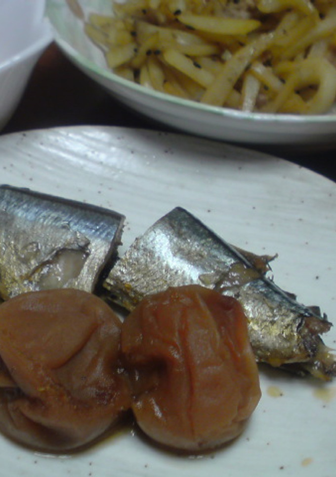 さんまの梅煮-レシピのメイン写真