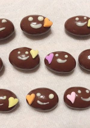 簡単☆バレンタイン　アーモンドチョコ-レシピのメイン写真