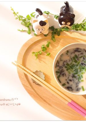 結構イケる ヘルシー豆乳お味噌汁-レシピのメイン写真