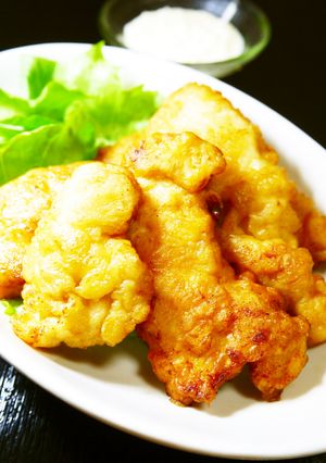 柔らか鶏むね肉とり天☆タルタルソース添え-レシピのメイン写真
