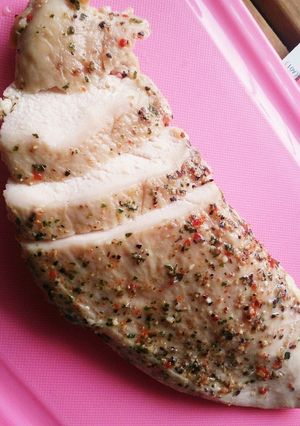 サラダチキン♪鶏胸肉でしっとりヘルシー☆-レシピのメイン写真