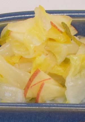 白菜とリンゴの和え物-レシピのメイン写真