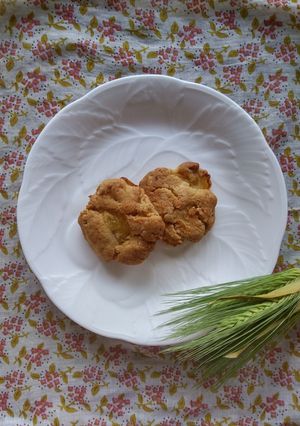 米粉使用　ざっくり「りんごのクッキー」-レシピのメイン写真