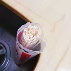 รูปของ 水漬けパスタ・うどんの小技