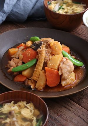 鶏肉とじゃがいものピリ辛チム-レシピのメイン写真
