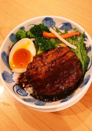 セブンミールだけでロコモコ丼♪-レシピのメイン写真