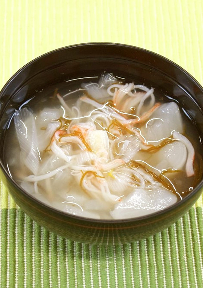 根菜ともずくのスープ-レシピのメイン写真