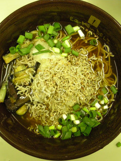 ちりめんと揚げナスのおろし蕎麦-レシピのメイン写真