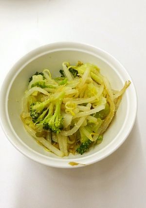 キャベツブロッコリーごま酢和え＠つくば市-レシピのメイン写真