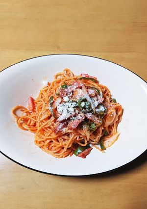 我が家のナポリタン♪-レシピのメイン写真