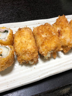 餅チーズ揚げ-レシピのメイン写真