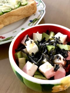 アボカドクリームチーズの塩昆布ごま油和え-レシピのメイン写真