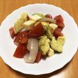 いか、アボカド、チーズ、トマトのコンビ!