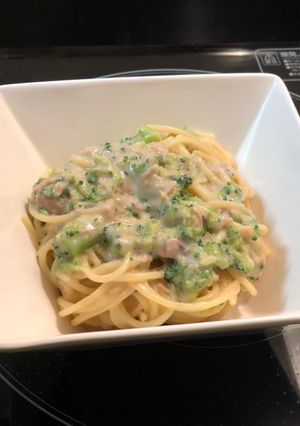 簡単すぎるブロッコリーとツナのパスタ-レシピのメイン写真