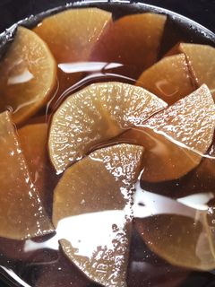 鯛のアラ出汁の煮こごりで作る大根の煮物-レシピのメイン写真