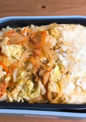 野菜ジュースでチーズタッカルビ(むね肉)-レシピのメイン写真
