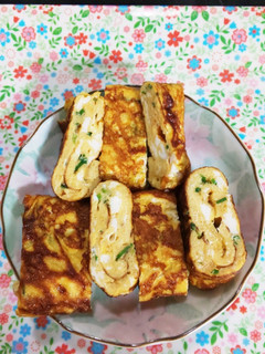 簡単♪焼肉のタレで卵焼き❣-レシピのメイン写真