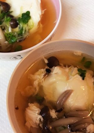 5分で完成！落とし卵スープ-レシピのメイン写真