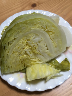 蒸しキャベツ-レシピのメイン写真