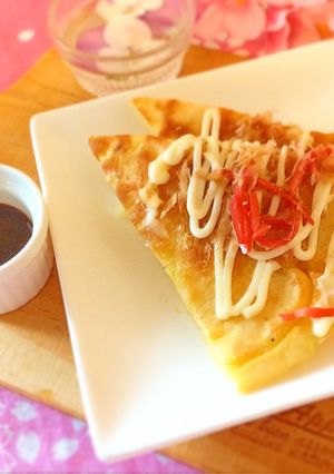 ぽってり☆ケーキみたいなお好み焼き-レシピのメイン写真