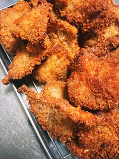 生姜焼き用の豚肉でひとくちトンカツ-レシピのメイン写真