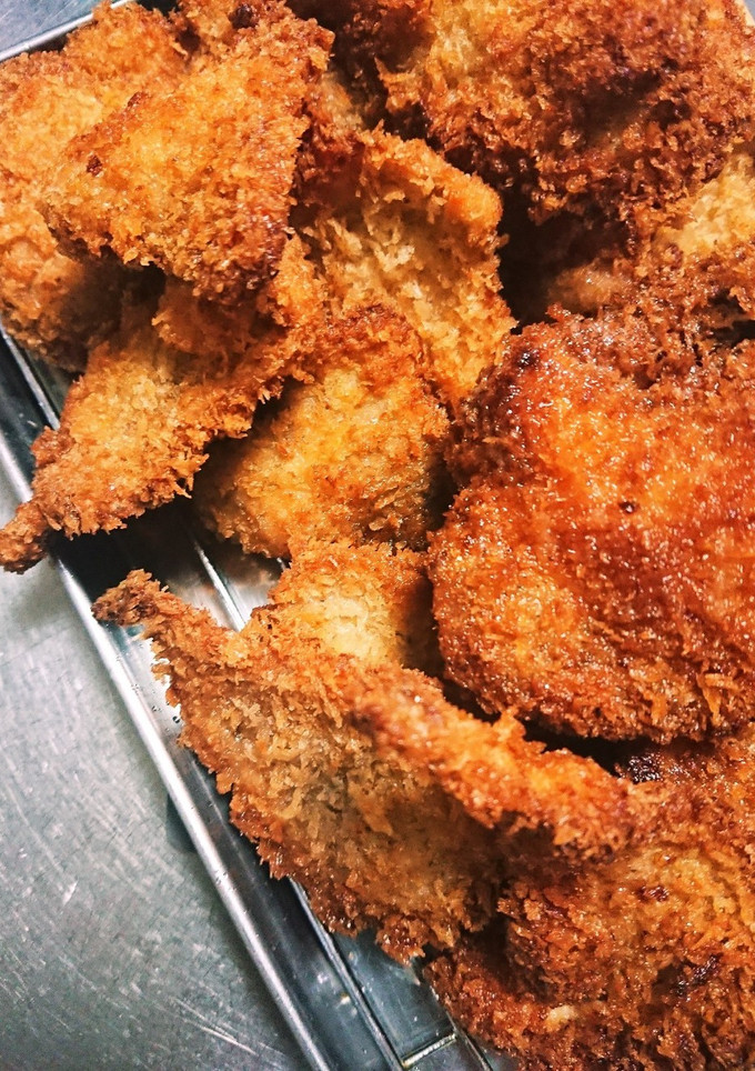 生姜焼き用の豚肉でひとくちトンカツ-レシピのメイン写真