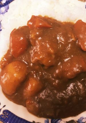 バナナ＆リンゴたっぷり甘口カレーライス-レシピのメイン写真