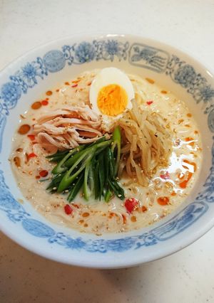 豆乳ピリ辛にゅうめん-レシピのメイン写真