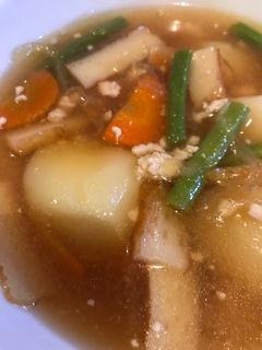 まかない~給食のじゃがいものそぼろ煮~-レシピのメイン写真
