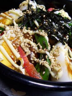 焼鳥サラダ丼で☆栄養バランスOK?-レシピのメイン写真