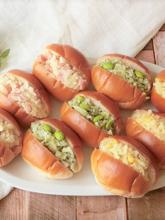 3種のポテサラサンドイッチ-レシピのメイン写真