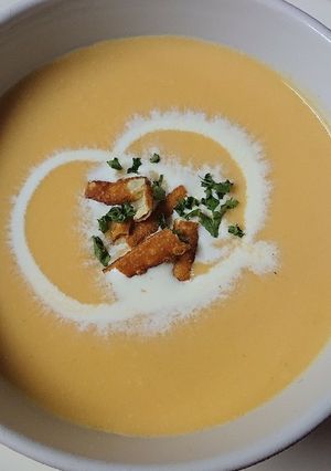 ニンジンのポタージュスープ-レシピのメイン写真