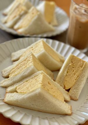 ふわふわ厚焼き玉子サンド-レシピのメイン写真