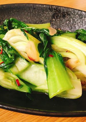 簡単作り置き！チンゲン菜の中華炒め-レシピのメイン写真