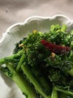 菜の花のオイル煮-レシピのメイン写真