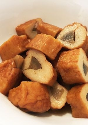 超簡単☆3分でごぼう天煮(おでん)-レシピのメイン写真