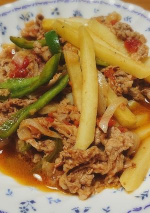 ロモサルタード(南米料理)ダイエット仕様-レシピのメイン写真